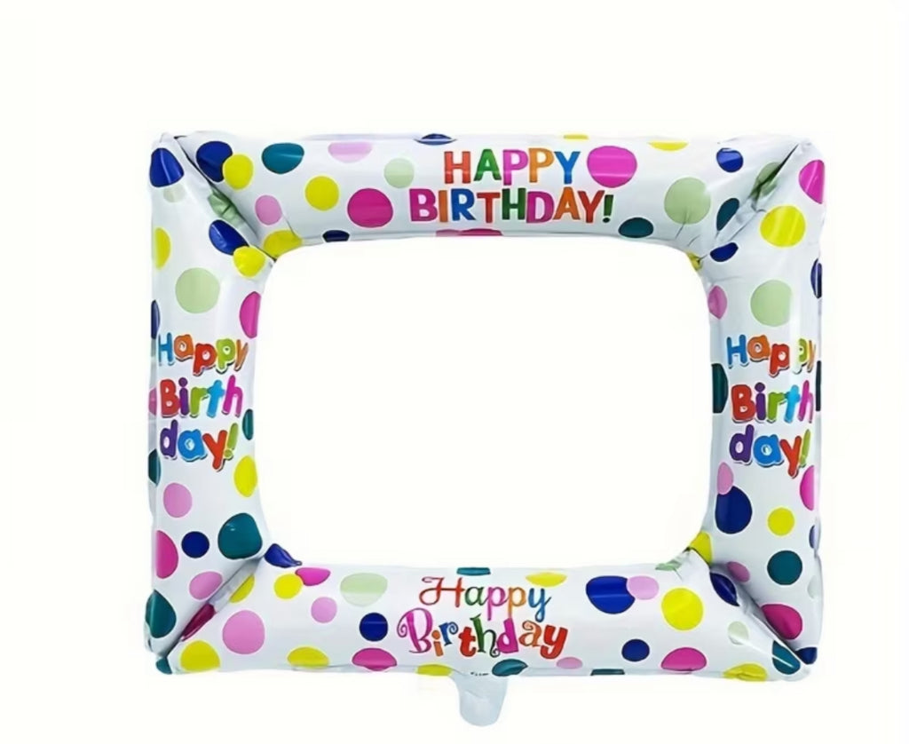 Marco inflable para cumpleaños reutilizable