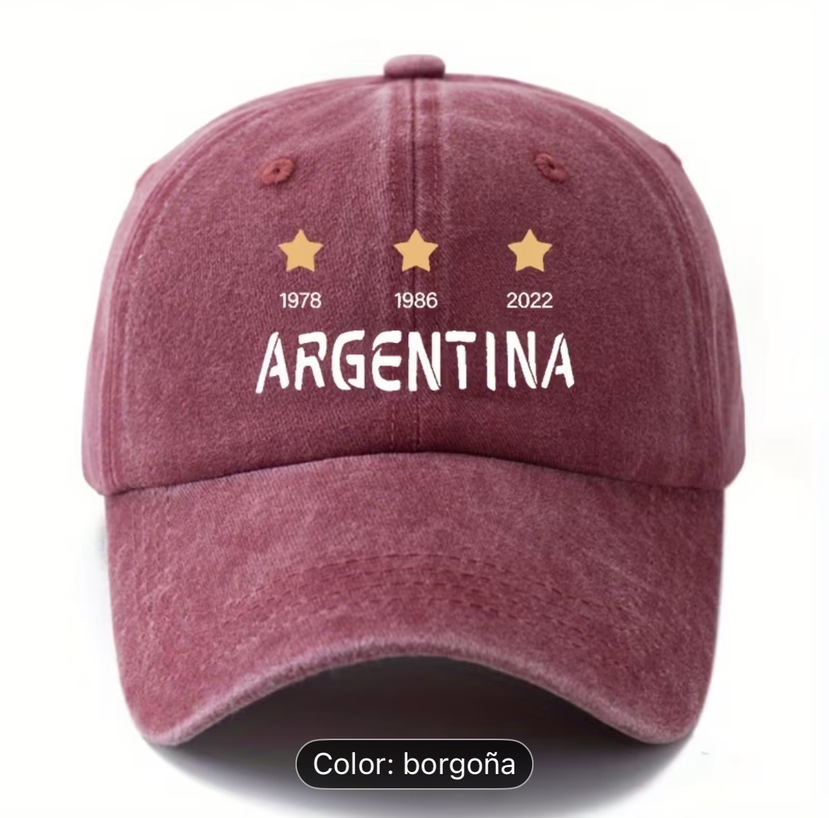 Gorra Vintage Argentina