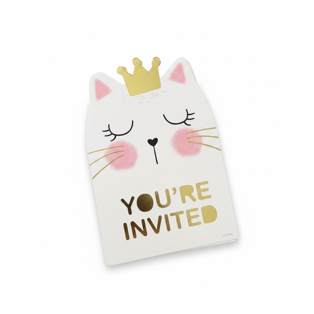 Tarjetas de invitación de cumpleaños por 6 unidades