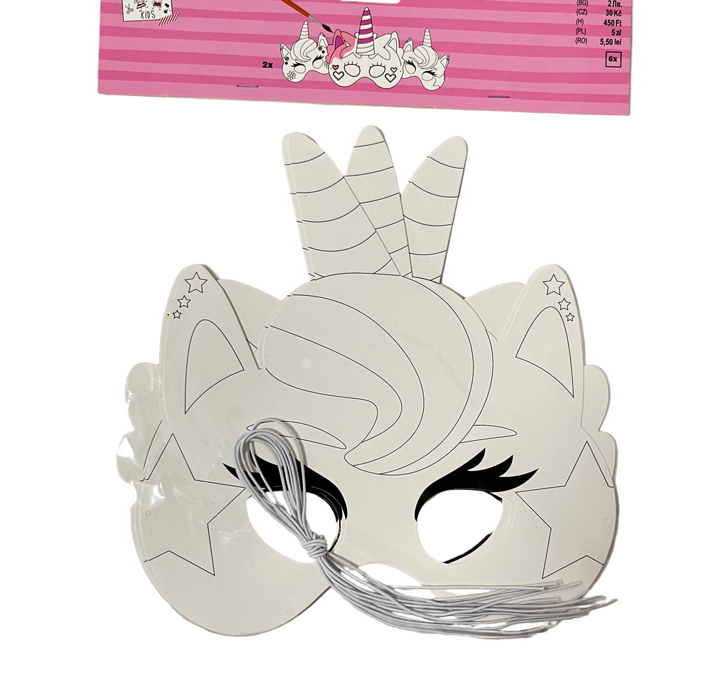 Set de mascaras para pintar