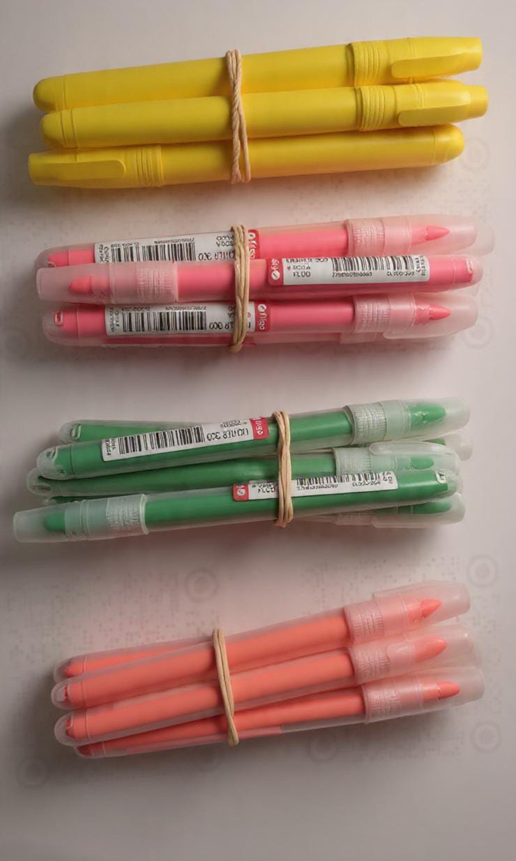 Resaltadores  fluor