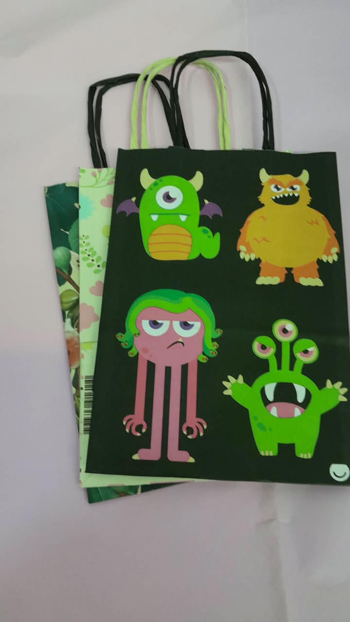 bolsa papel de regalo chica