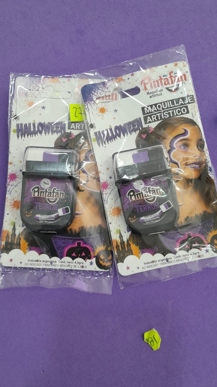 MAQUILLAJE BANDERA TERROR