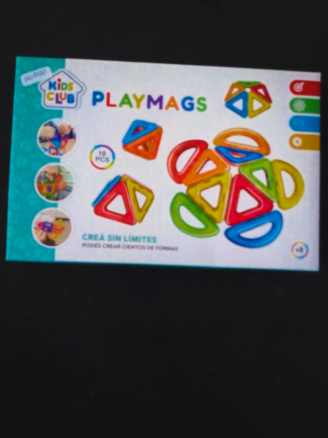 Juego piezas magneticas