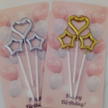 vela corazon x 3