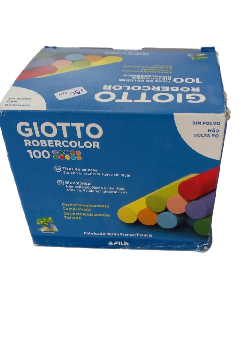 tiza color x 100