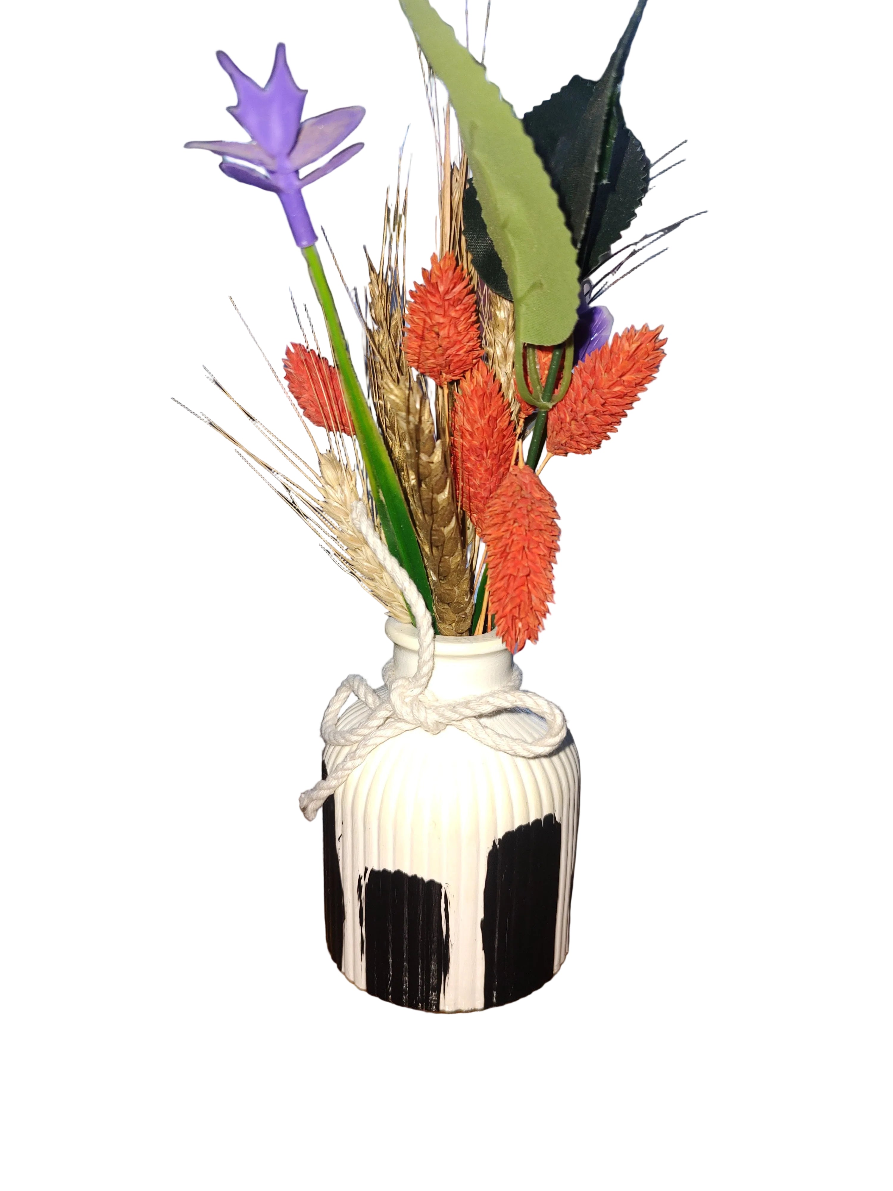 Floreros de yeso