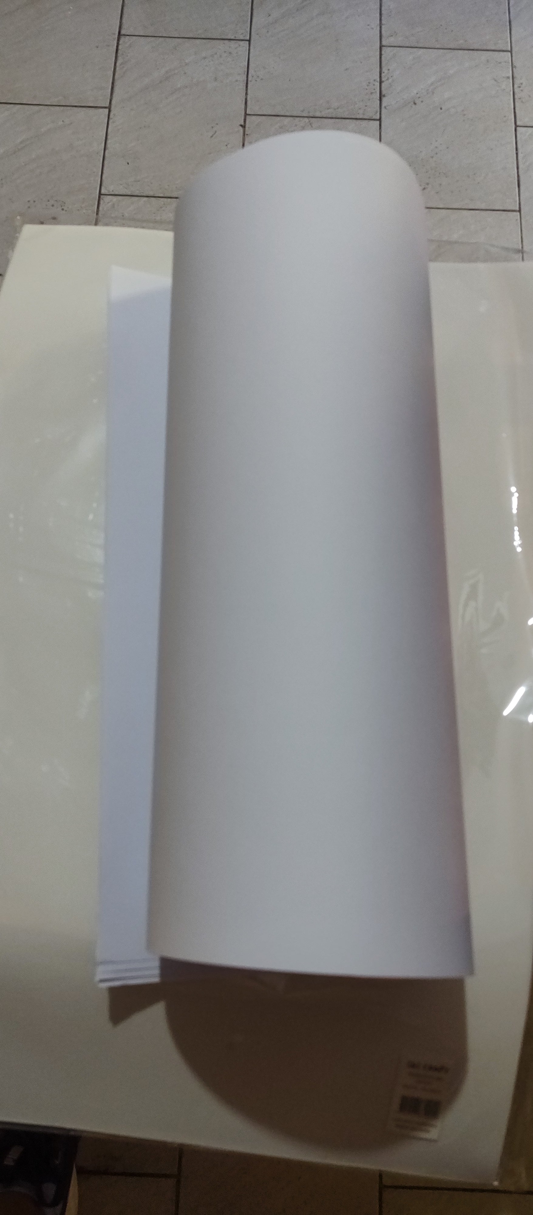 Cartulina blanca