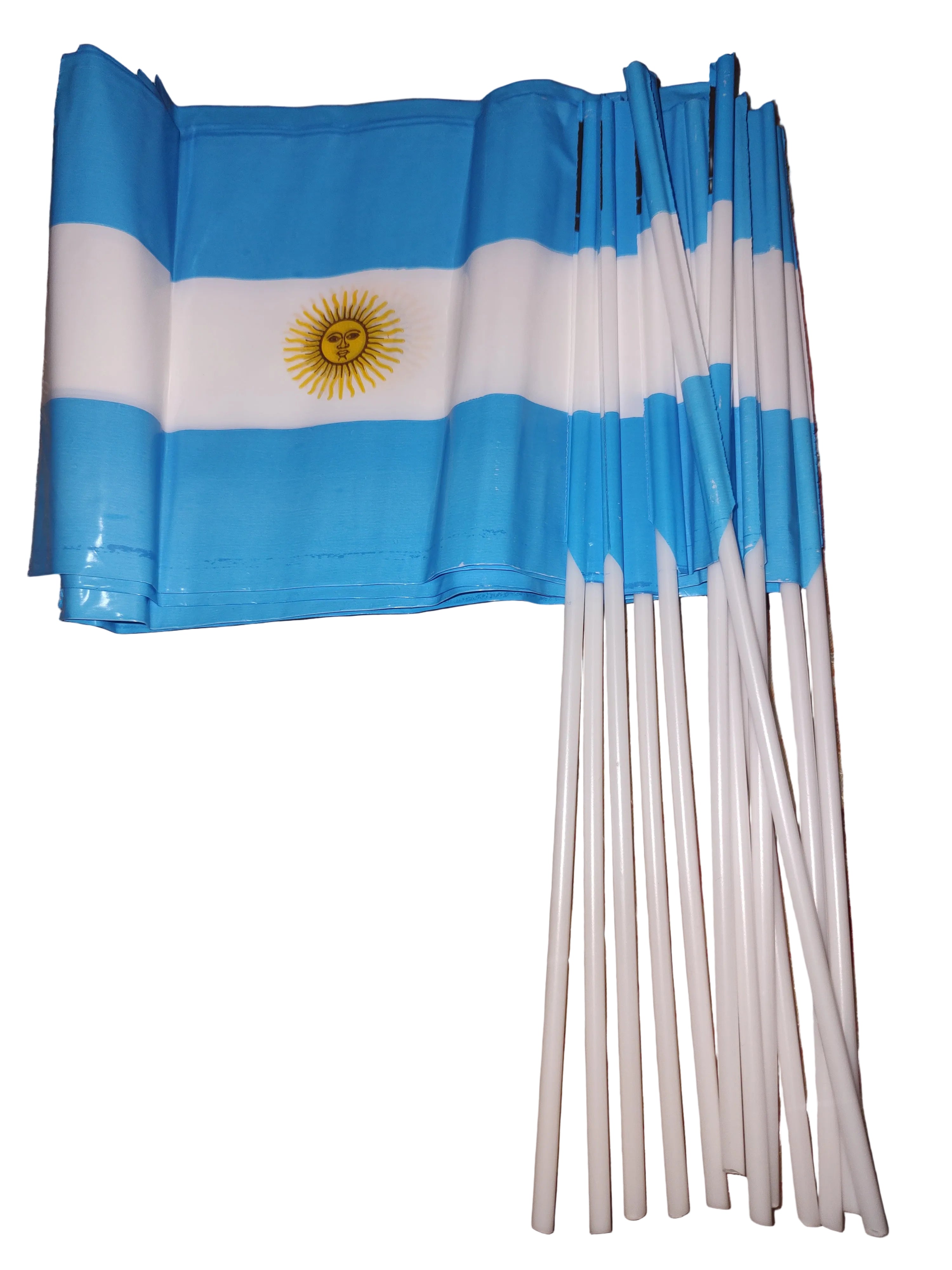 Banderitas plásticas Argentinas