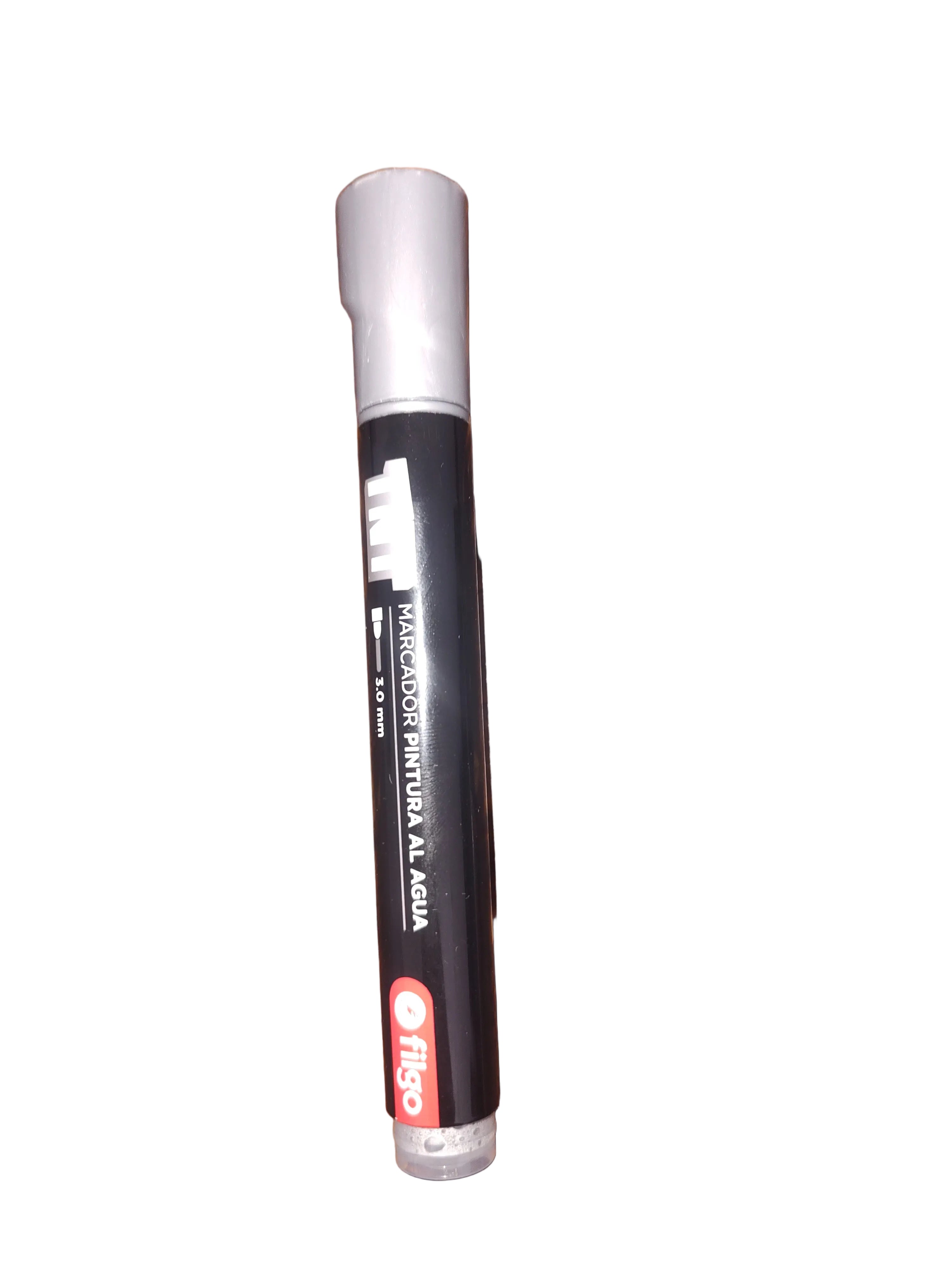 Marcador Filgo plata pintura al agua