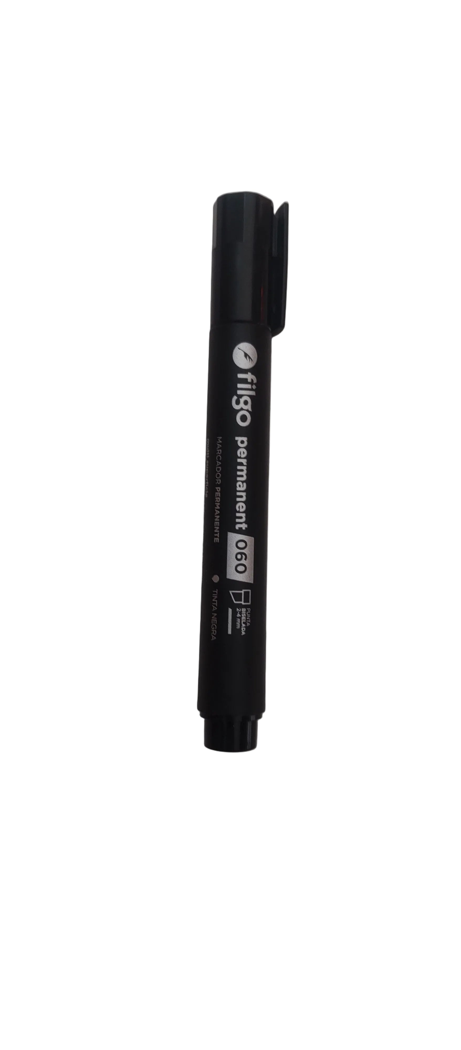 Marcador permanente negro