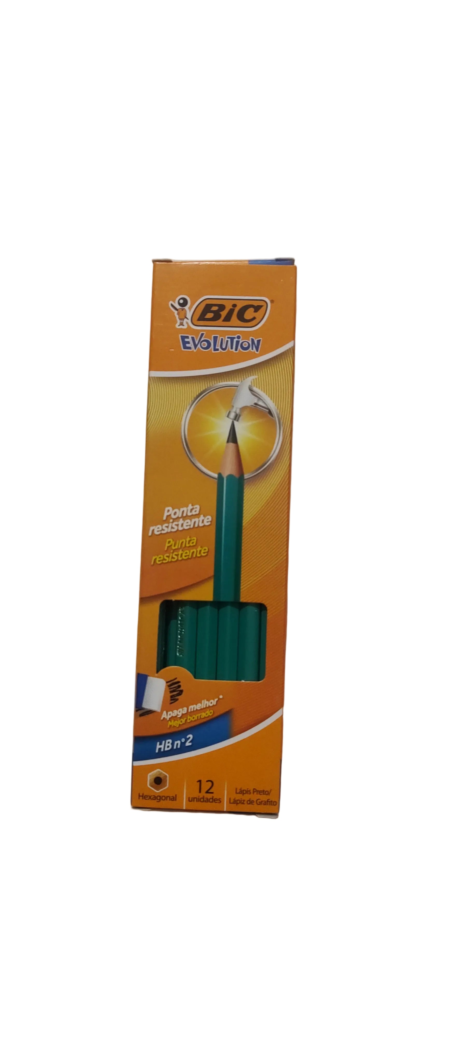Lápiz Bic evolut. negro