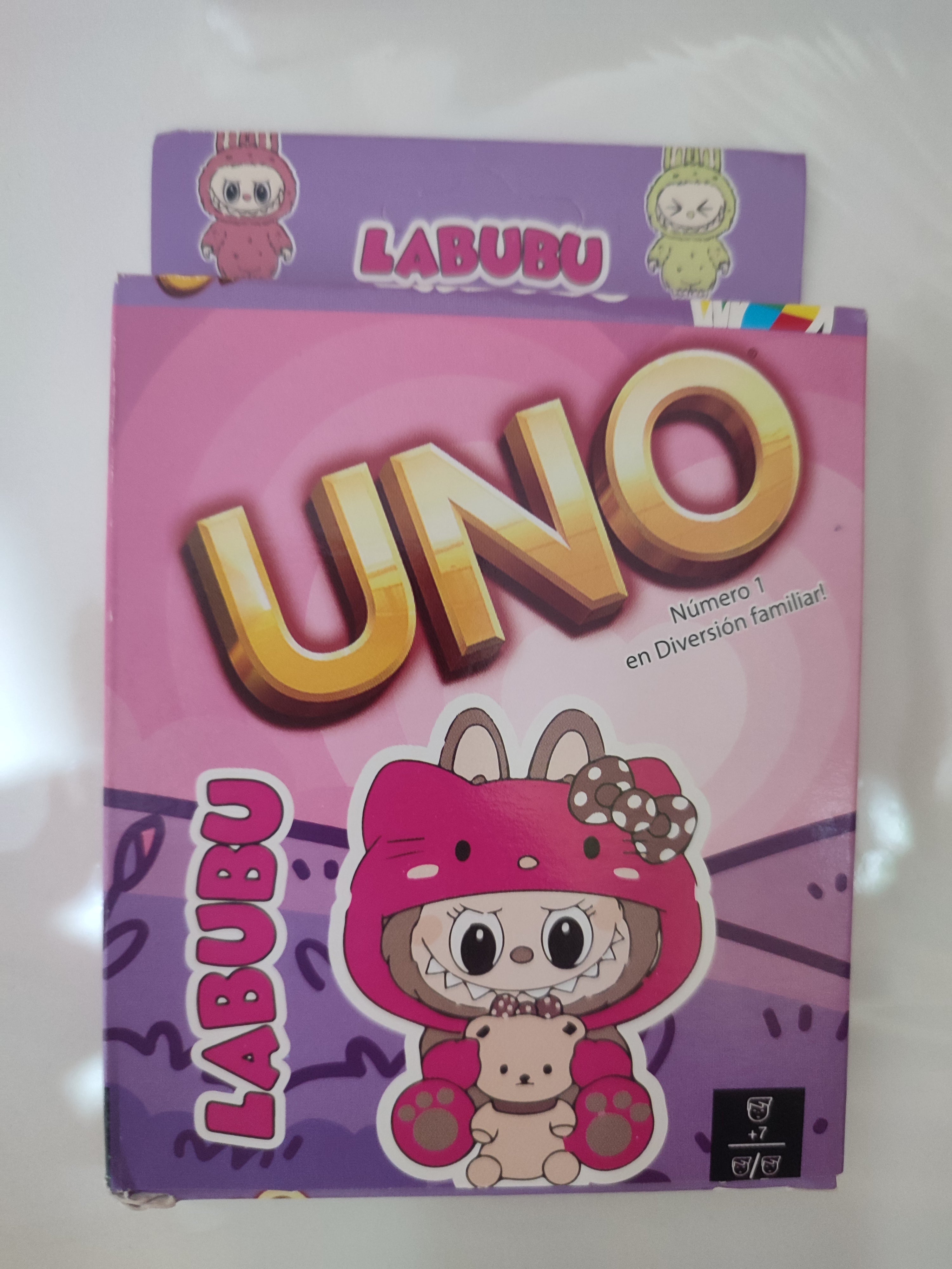 Cartas UNO Labubu