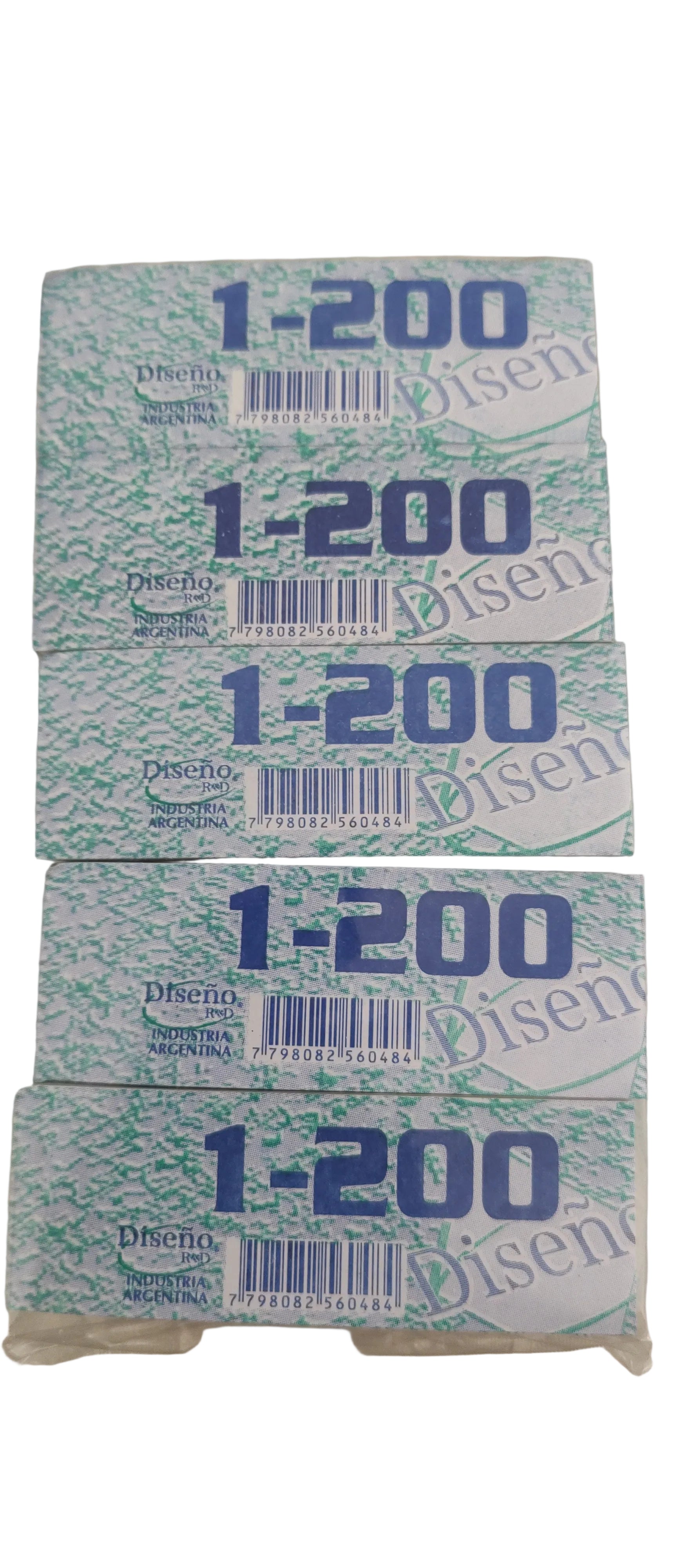 Talonario 1-200